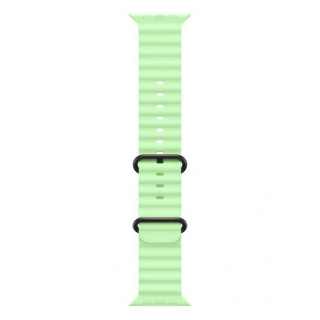 Apple Watch Ultra 3, 49mm, черный титан, ремешок Ocean цвета «зеленый неон» (2025)