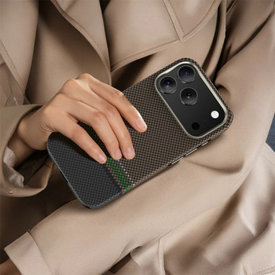 Чехол Benks Prestige ArmorPro Case built with Kevlar для iPhone 17 Pro 6.3" (C.K.FL.AP.GD.Y069)