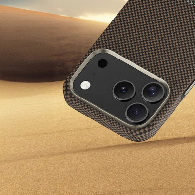 Чехол Benks Prestige ArmorPro Case built with Kevlar для iPhone 17 Pro 6.3" (C.K.FL.AP.GD.Y069)