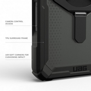Чехол UAG Plasma XTE Magfit для iPhone 17 Pro Max 6.9" (114528114097) Black/Orange