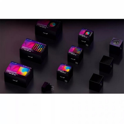 Настольный ARGB светильник Yeelight Cube-Desktop Atmosphere Light Panel (без блока управления/питания) YLFWD-0006-C