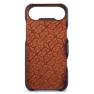 Чехол-накладка из кожи Vaja Grip для iPhone Air 6.5" V-Mag Floater Indigo