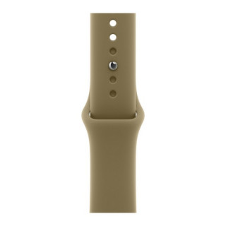 Apple Watch Series 12, 46 mm, Dark Bronze Aluminum, Olive Sport Band
