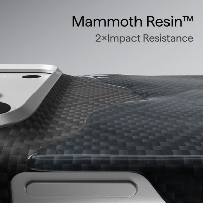 Чехол Pitaka Classic Edge Case для iPhone 18 Pro / 17 Pro (KI1801P) Black/Grey (Twill)