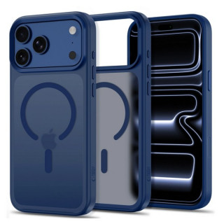 Чехол Tech-Protect Magmat CC MagFit для iPhone 18 Pro / 17 Pro (Matte Deep Blue)
