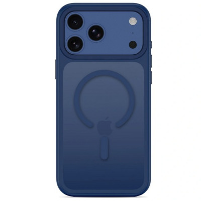 Чехол Tech-Protect Magmat CC MagFit для iPhone 18 Pro / 17 Pro (Matte Deep Blue)