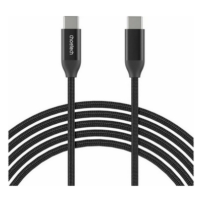 Кабель Choetech USB C to C 240W 5A 1 м (XCC-1035) Black / Черный