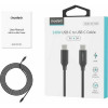 Кабель Choetech USB C to C 240W 5A 1 м (XCC-1035) Black / Черный