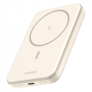 Внешний аккумулятор Ugreen PB560 5000mAh Magnetic Wireless Power Bank 15W (25207) белый