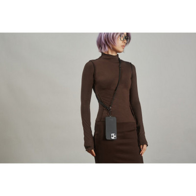 Ремешок Pitaka Strap 3 в 1 для телефона (на плечо/шею/запястье) (MSB2401) черный/серый (Black/Grey)