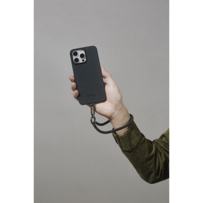 Ремешок Pitaka Strap 3 в 1 для телефона (на плечо/шею/запястье) (MSB2401) черный/серый (Black/Grey)