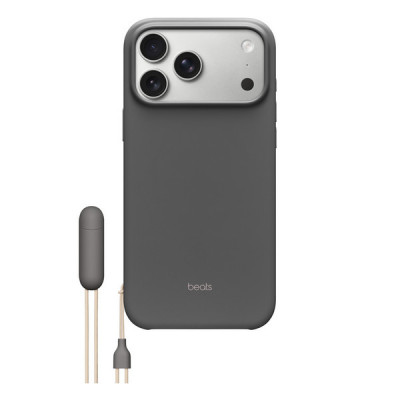 Чехол Beats Kickstand Case для iPhone 17 Pro Max с MagSafe и Camera Control (MGY94PA/A) Granite Gray