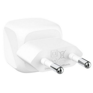 Сетевое зарядное устройство Belkin BoostCharge USB-C Compact Wall Charger 20W с кабелем (WCA009kq1MWH-B6) White