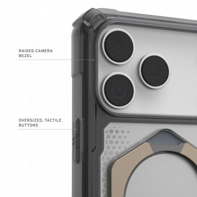 Чехол UAG Plasma XTE для iPhone 17 Pro Max 6.9" (114528113136) Ash/Titanium