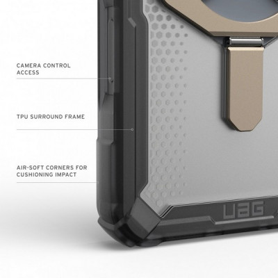 Чехол UAG Plasma XTE для iPhone 17 Pro Max 6.9" (114528113136) Ash/Titanium
