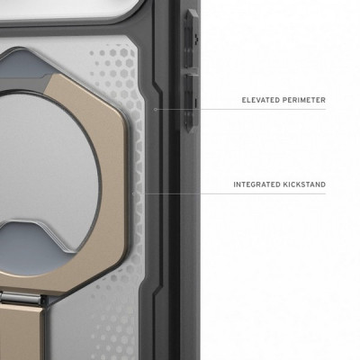 Чехол UAG Plasma XTE для iPhone 17 Pro Max 6.9" (114528113136) Ash/Titanium