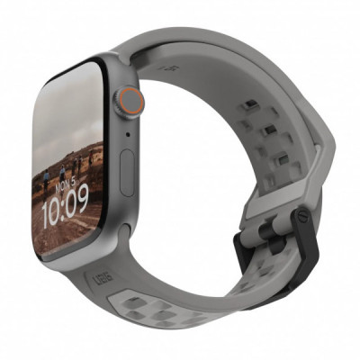 Ремешок UAG Civilian Silicone Strap для Apple Watch 49/46/45/44 мм (194002113636) Titanium