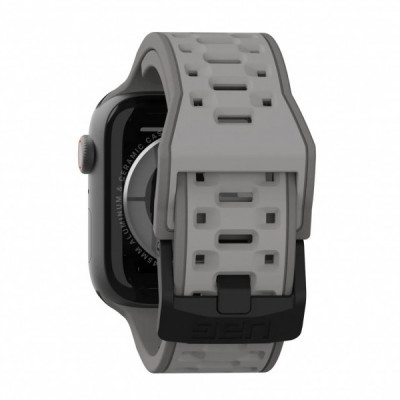 Ремешок UAG Civilian Silicone Strap для Apple Watch 49/46/45/44 мм (194002113636) Titanium