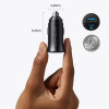 Автомобильное зарядное устройство Anker 30 Вт с кабелем (B2741H11) Black
