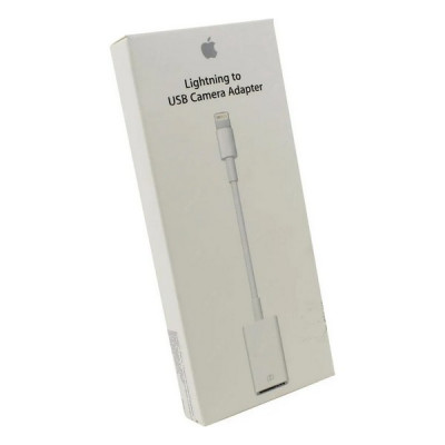 Адаптер Apple Lightning to USB Camera Adapter (MD821ZM/A) белый