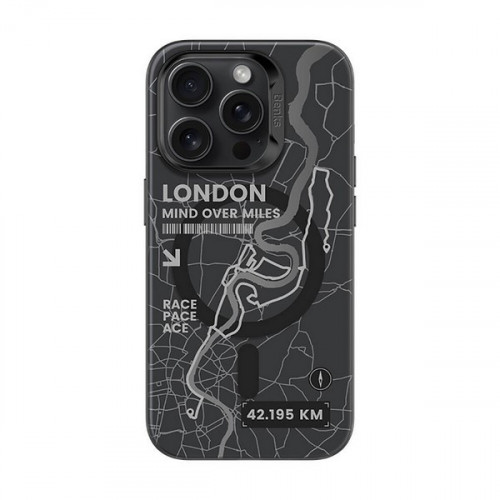Чехол Benks Magnetic City Case для iPhone 16 Pro Max 6.9" принт London