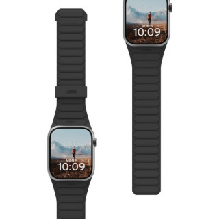 Ремешок силиконовый UAG Pathfinder Silicone для Apple Watch 49/46/45/44 мм Black/Titanium (194161114036)