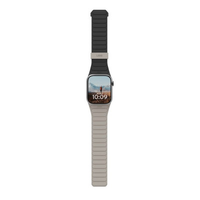 Ремешок силиконовый UAG Pathfinder Silicone для Apple Watch 49/46/45/44 мм Black/Titanium (194161114036)