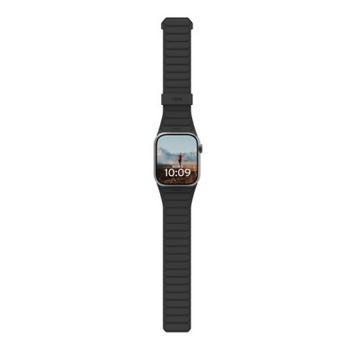 Ремешок силиконовый UAG Pathfinder Silicone для Apple Watch 49/46/45/44 мм Black/Titanium (194161114036)