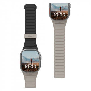 Ремешок силиконовый UAG Pathfinder Silicone для Apple Watch 49/46/45/44 мм Black/Titanium (194161114036)