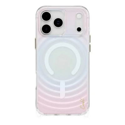 Чехол Uniq COEHL IML MagSafe для iPhone 17 Pro Max Vela Sparkling Silver (IP6.9P(2025)-VELAMIRD)