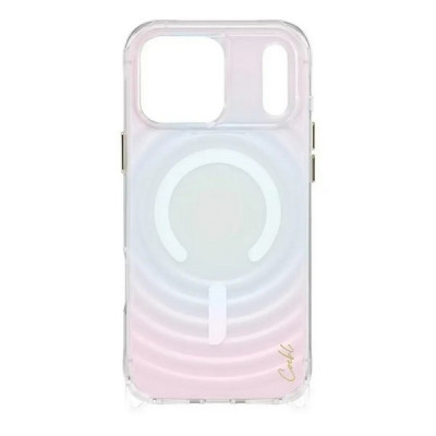 Чехол Uniq COEHL IML MagSafe для iPhone 17 Pro Max Vela Sparkling Silver (IP6.9P(2025)-VELAMIRD)