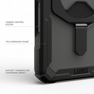Чехол UAG Plasma XTE для iPhone 17 Pro 6.3" (114527114097) Black/Orange