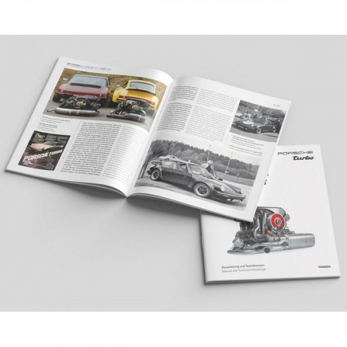 Конструктор модель двигателя Franzis Porsche 911 Turbomotor в масштабе 1:3