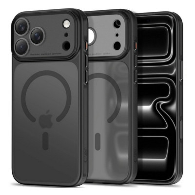 Чехол Tech-Protect Magprime CC MagFit для iPhone 18 Pro Max / 17 Pro Max (Matte Black)