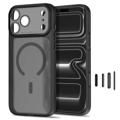 Чехол Tech-Protect Magprime CC MagFit для iPhone 18 Pro Max / 17 Pro Max (Matte Black)
