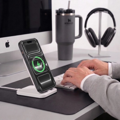 Чехол Tech-Protect Magprime CC MagFit для iPhone 18 Pro Max / 17 Pro Max (Matte Black)