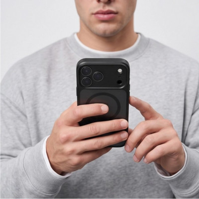 Чехол Tech-Protect Magprime CC MagFit для iPhone 18 Pro Max / 17 Pro Max (Matte Black)