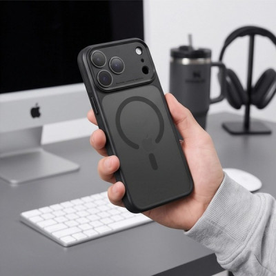 Чехол Tech-Protect Magprime CC MagFit для iPhone 18 Pro Max / 17 Pro Max (Matte Black)