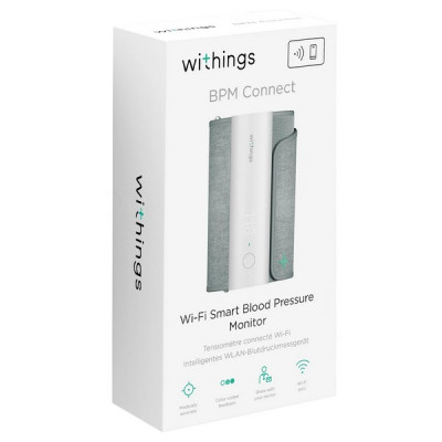 Умный монитор Withings BPM Connect Wi-Fi Smart Blood Pressure Monitor (WPM05-ALL-INTER) серый