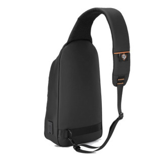 Водонепроницаемая сумка-слинг из искусственной кожи Porodo Gaming с портом USB-C (PDX532) черный