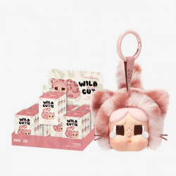 ​Коллекционная фигурка POPMART CRYBABY Wild But Cutie Series - Vinyl Plush Pendant Blind Box