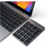 Беспроводная клавиатура Satechi Slim Rechargeable Aluminum Bluetooth Keypad темно-серая ST-SALKPM