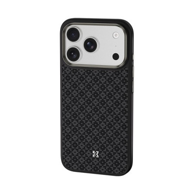 Чехол Benks ArmorGrid ArmorPro Case built with Kevlar для iPhone 17 Pro 6.3" (C.K.FL.AP.BK.Y069) Black