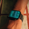 Apple Watch Series 12, 46 mm, Space Gray Aluminum, Navy Blue Sport Band