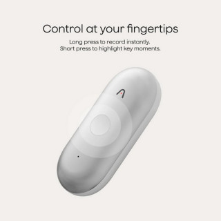 Диктофон Plaud NotePin S с искусственным интеллектом ChatGPT 64Gb (Silver)
