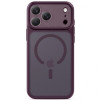 Чехол Tech-Protect Magprime CC MagFit для iPhone 18 Pro Max / 17 Pro Max (Matte Dark Cherry)