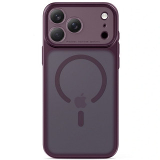 Чехол Tech-Protect Magprime CC MagFit для iPhone 18 Pro Max / 17 Pro Max (Matte Dark Cherry)