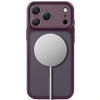 Чехол Tech-Protect Magprime CC MagFit для iPhone 18 Pro Max / 17 Pro Max (Matte Dark Cherry)