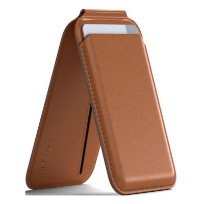 Подставка-картхолдер Satechi Magnetic Wallet Stand (ST-VLWN) коричневый