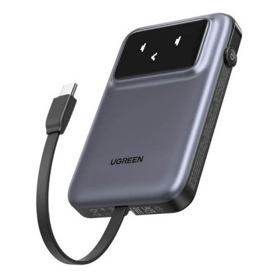 Внешний аккумулятор Ugreen PB511 UNO 10000mAh 30W (35603B) серый